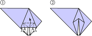 Приемы складывания в оригами: лепестки